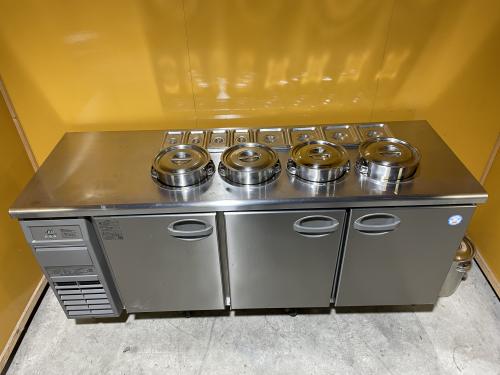 フクシマガリレイ テーブル型冷蔵庫 YRC-180RM2-F│厨房家